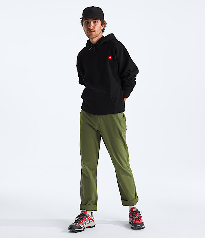 Mens TNF Red Box Aconcagua Heavyweight Hoodie TNF HERO2