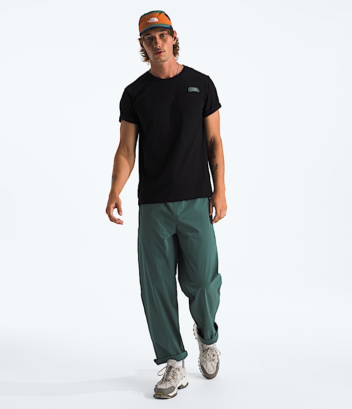 T-shirt à imprimé extérieur à manches courtes pour hommes - 2