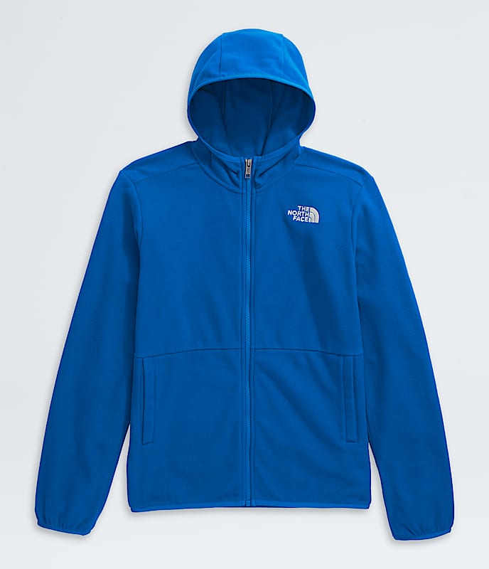 Boys  Girls Glacier FullZip Hooded Jacket TNF Hero Blue ALTFRONT