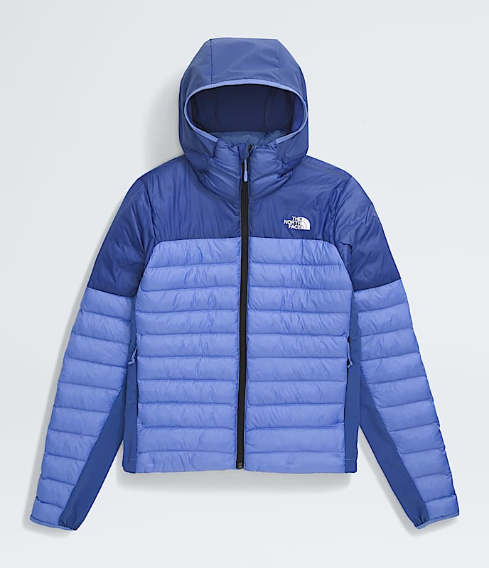 Womens Terra Peak Hybrid Hoodie TNF ALTFRONT