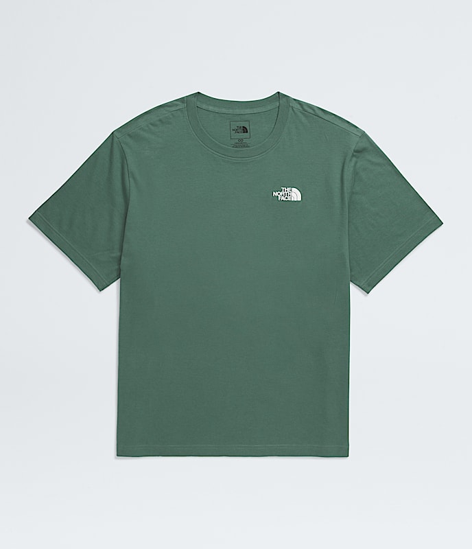 Mens ShortSleeve Evolution Box Fit Tee TNF ALTFRONT