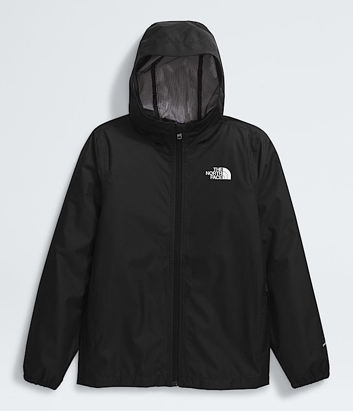 Boys  Girls Zipline Rain Jacket TNF ALTFRONT