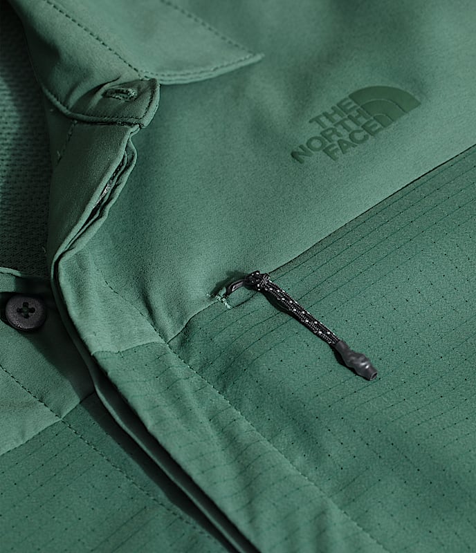 Womens LongSleeve LIGHTRANGE Shirt TNF DETAIL3