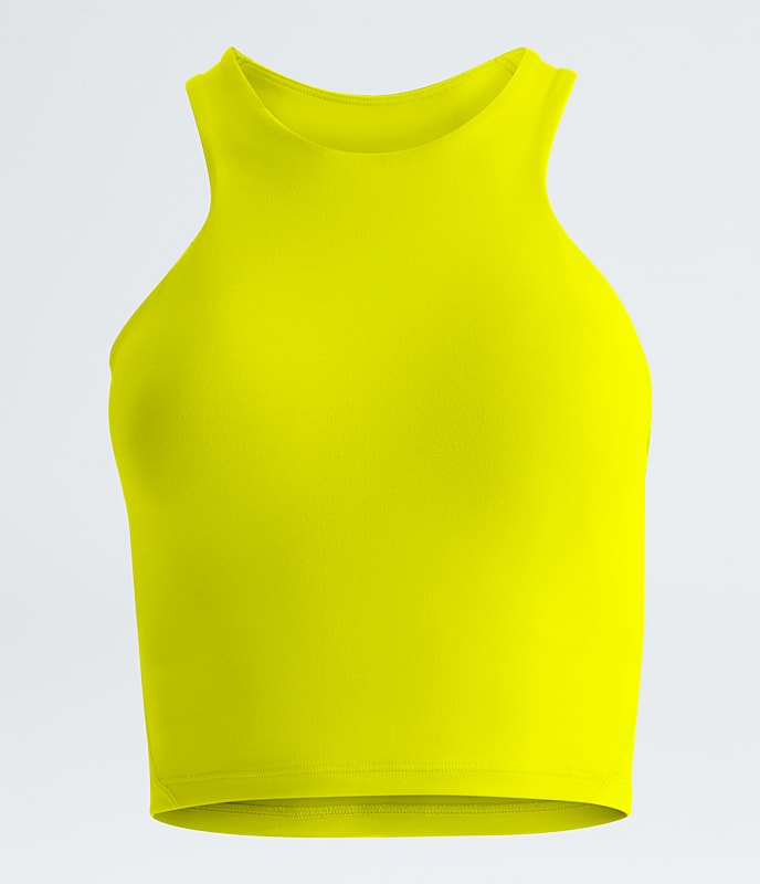 Womens Refina Longline Bra TNF ALTFRONT