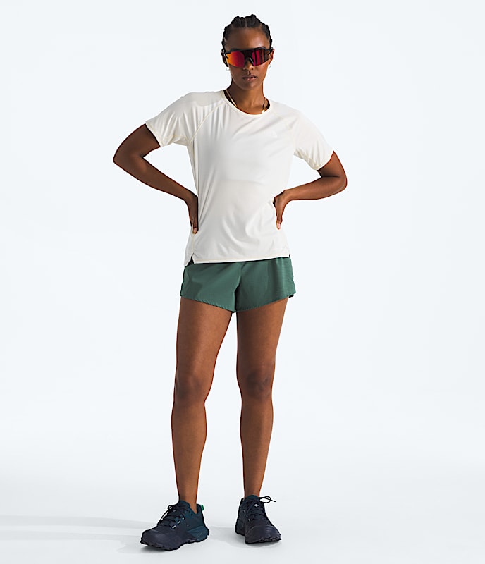 Womens Sunriser ShortSleeve TNF HERO3