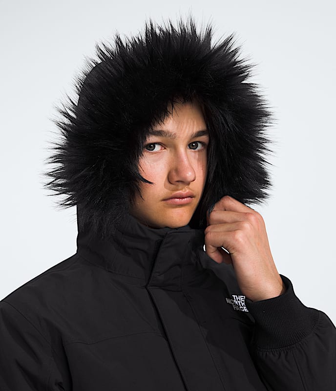 Veste  capuche McMurdo pour garons et filles TNF MODELHOOD2