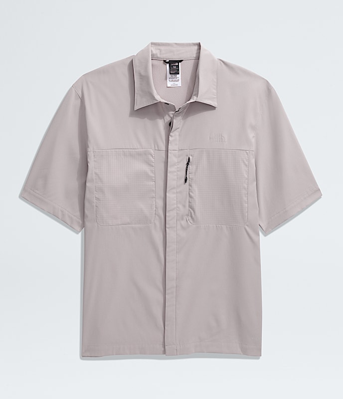 Mens ShortSleeve LIGHTRANGE Shirt TNF ALTFRONT