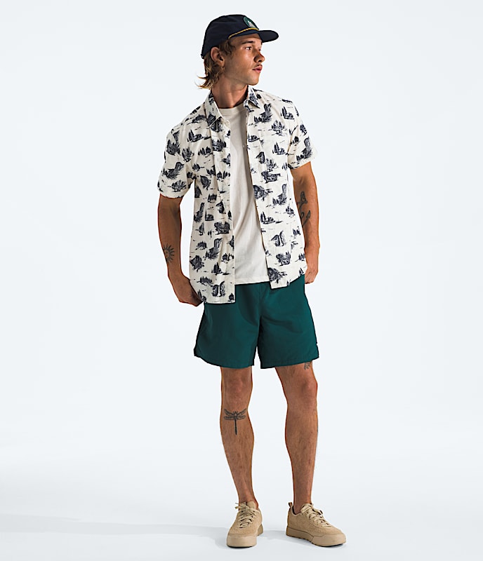 Men’s Short-Sleeve Baytrail Pattern Shirt