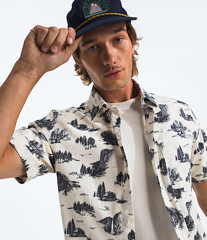 Men’s Short-Sleeve Baytrail Pattern Shirt