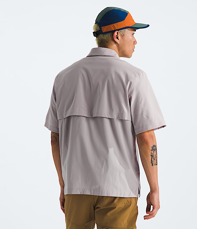 Mens ShortSleeve LIGHTRANGE Shirt TNF BACK