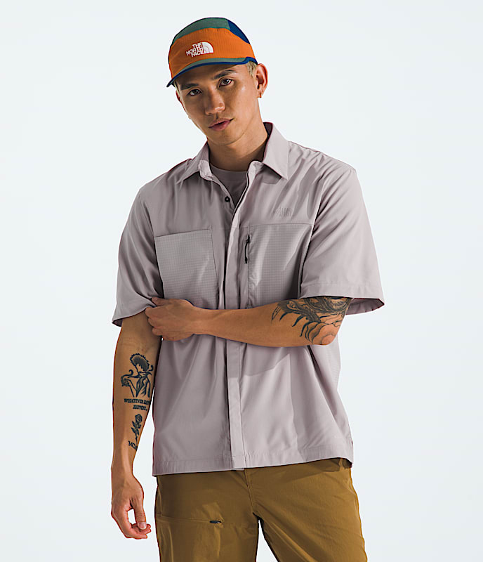 Mens ShortSleeve LIGHTRANGE Shirt TNF HERO