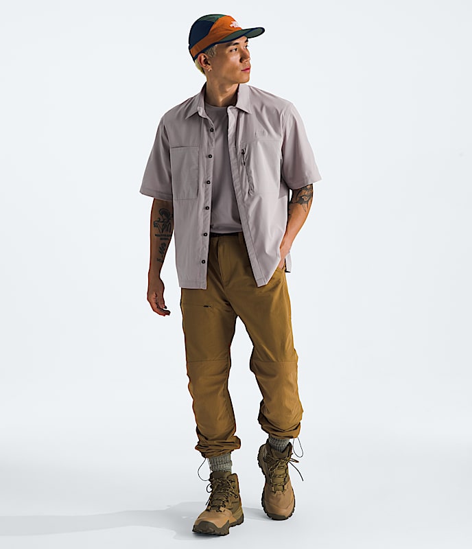 Mens ShortSleeve LIGHTRANGE Shirt TNF HERO2