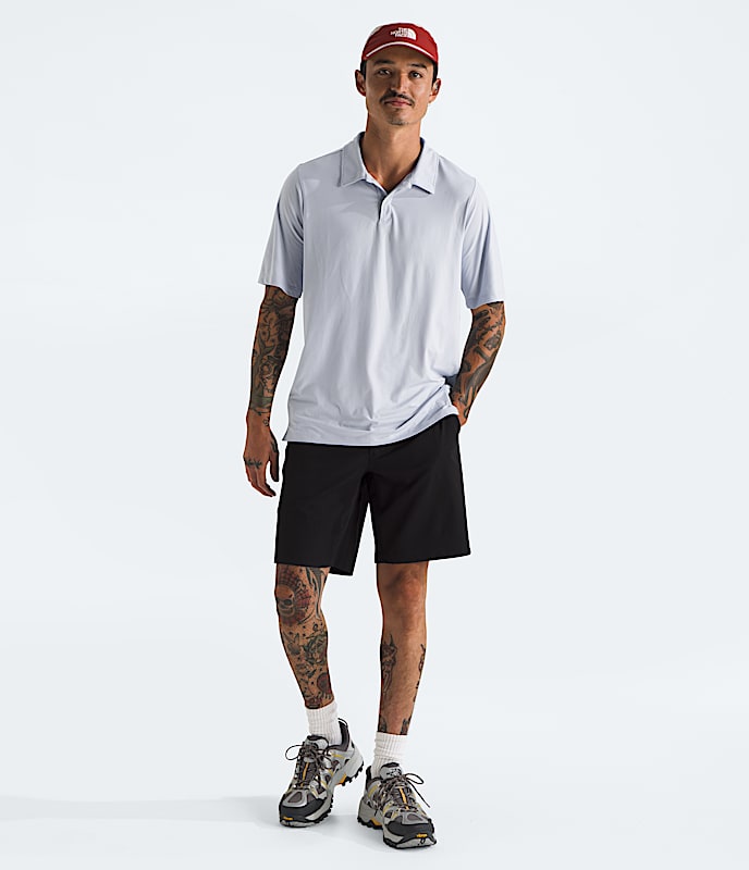Mens Dune Sky Polo TNF HERO2