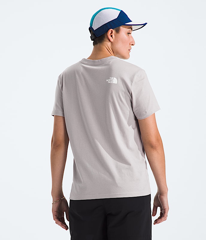 Womens Evolution Half Dome Relaxed ShortSleeve Tee TNF BACK