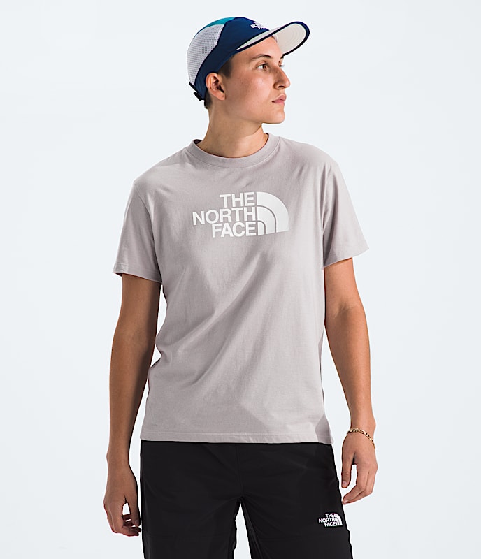 Womens Evolution Half Dome Relaxed ShortSleeve Tee TNF Main