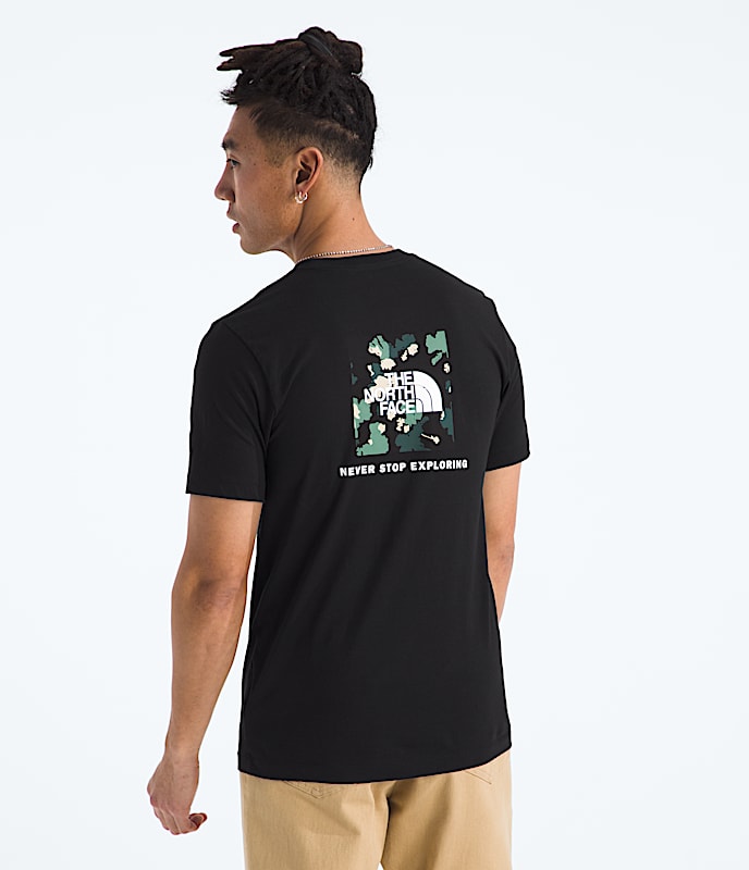 Mens ShortSleeve Core TNF Flower Box NSE Tee TNF Main