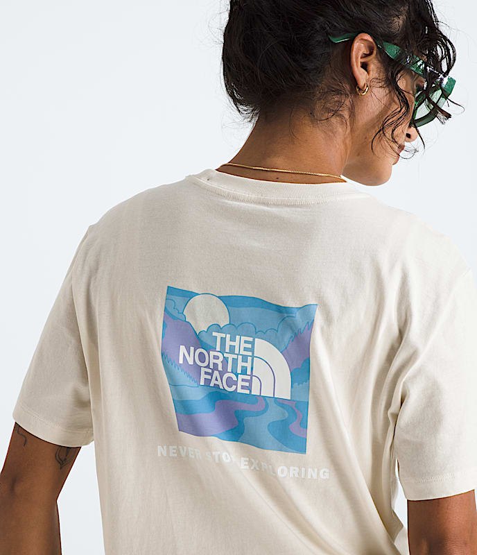 Womens ShortSleeve Core Outdoor Valley Box NSE Tee TNF HERO3