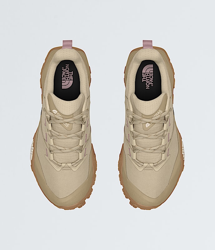Womens Offtrail Hike GORETEX Shoes TNF Pale KhakiKhaki Stone DETAILINSTEP
