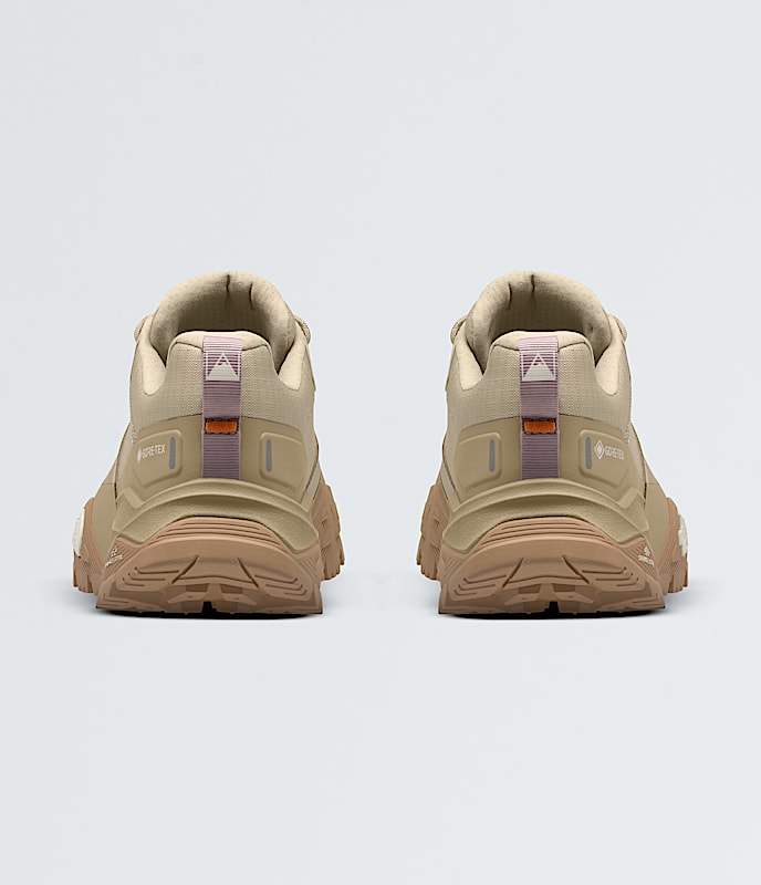 Womens Offtrail Hike GORETEX Shoes TNF Pale KhakiKhaki Stone BACK