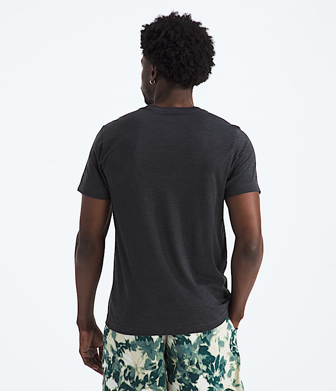 Mens ShortSleeve TriBlend Tee TNF BACK