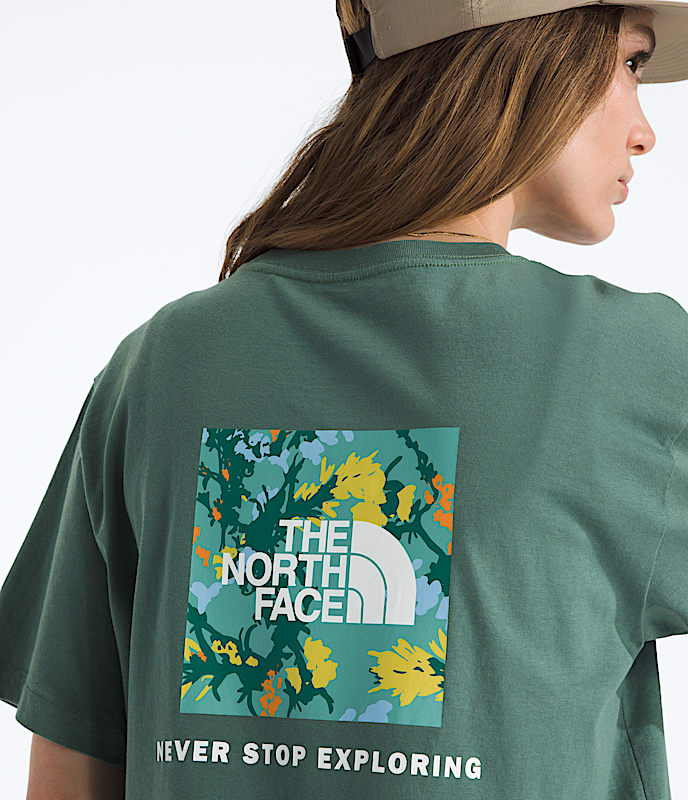 Womens ShortSleeve Core Flower Power Box NSE Tee TNF HERO3