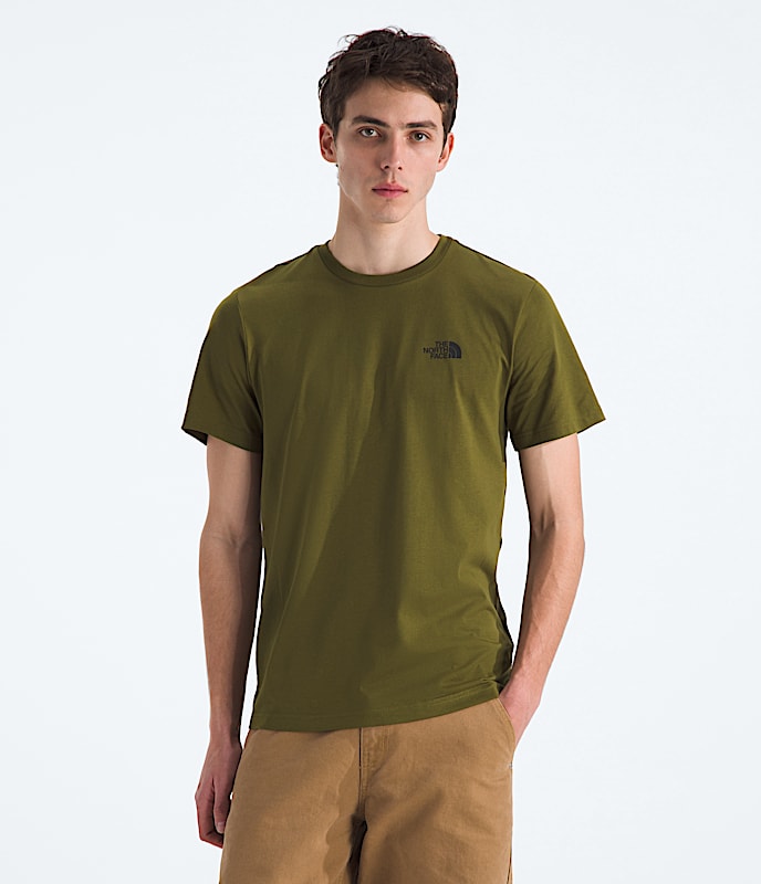 Men’s Short-Sleeve Simple Dome Tee - 1