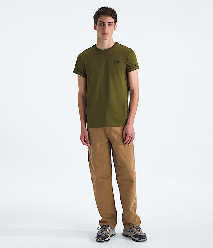 Mens ShortSleeve Simple Dome Tee TNF HERO2