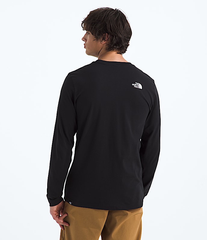 Men’s Long-Sleeve Simple Dome Tee - 3
