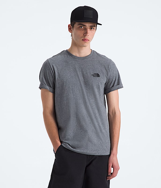 Men’s Short-Sleeve Simple Dome Tee - 1