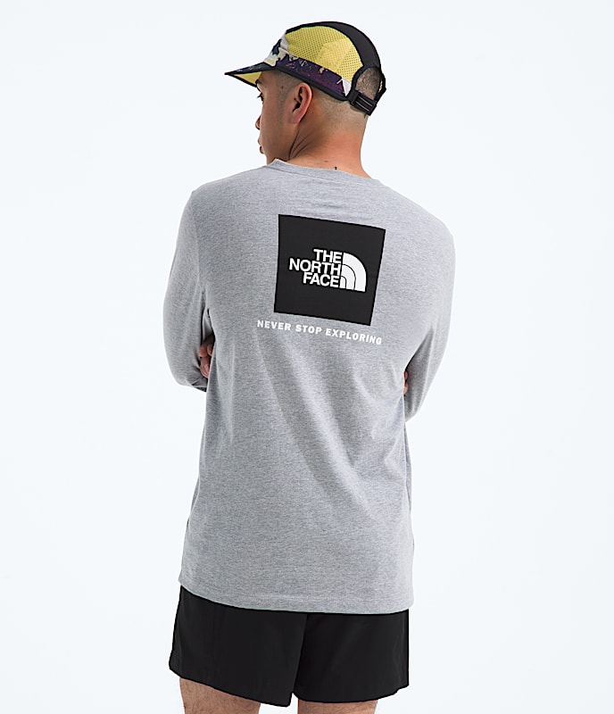 Mens Evolution Box NSE Regular LongSleeve Tee TNF HERO