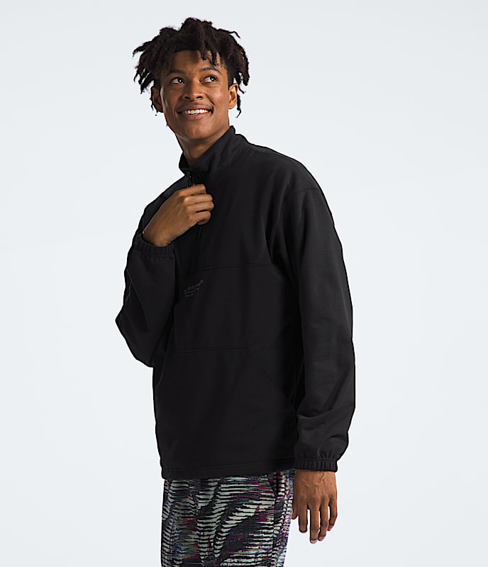 Mens AXYS Zip Fleece TNF MODEL34