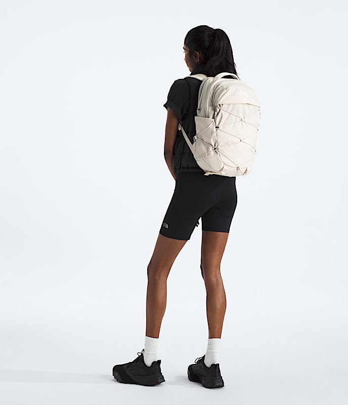 Womens Borealis Backpack TNF White Dune MODELBACK
