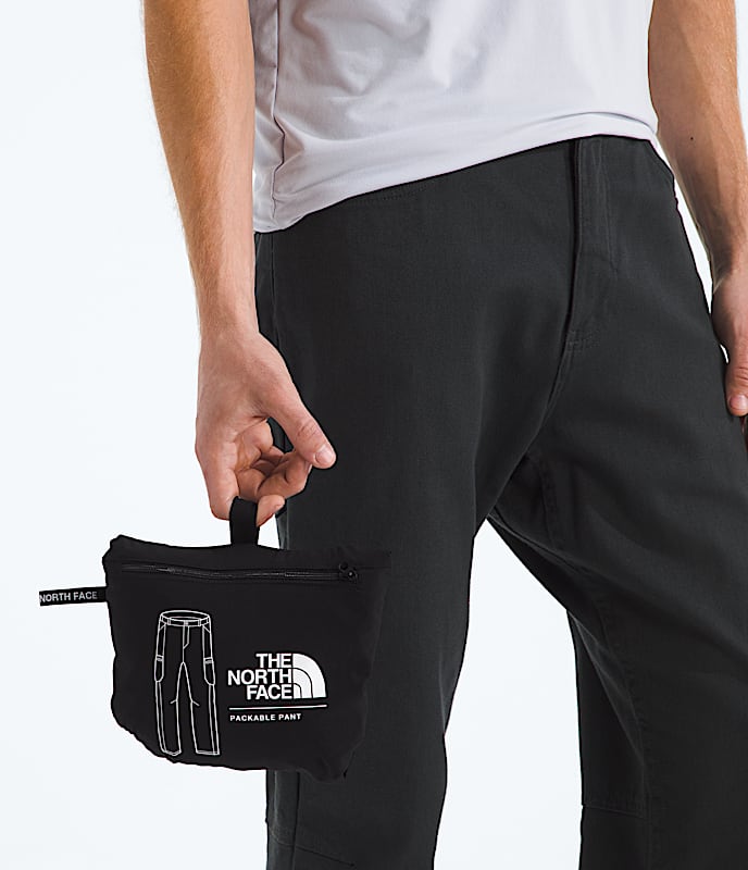 Mens Packable Loose Pants TNF MODELALT6