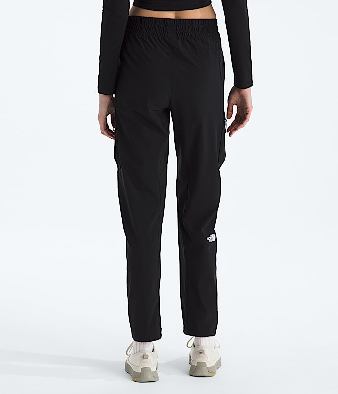 Womens Packable Regular Straight Joggers TNF BACK