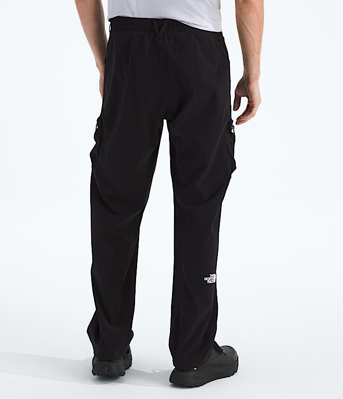 Mens Packable Loose Pants TNF BACK