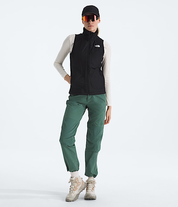 Womens Packable Hybrid Vest TNF HERO2