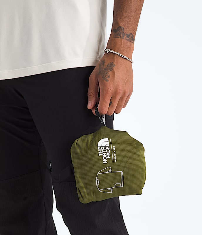 Mens LIGHTRANGE Packable ShortSleeve Tee TNF MODELALT6