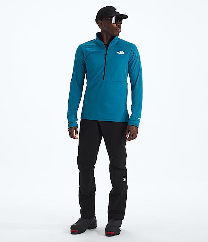 Mens Summit Series FUTUREFLEECE LT Zip TNF HERO2