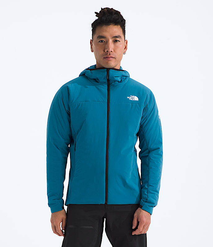 Mens Summit Series Casaval Hybrid Hoodie TNF HERO