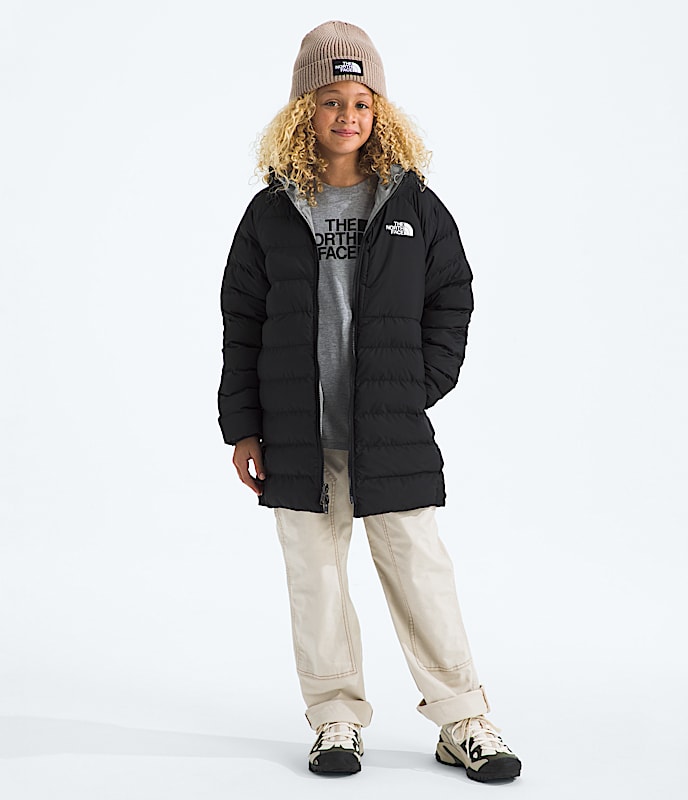 Girls Reversible Perrito Parka TNF HERO2