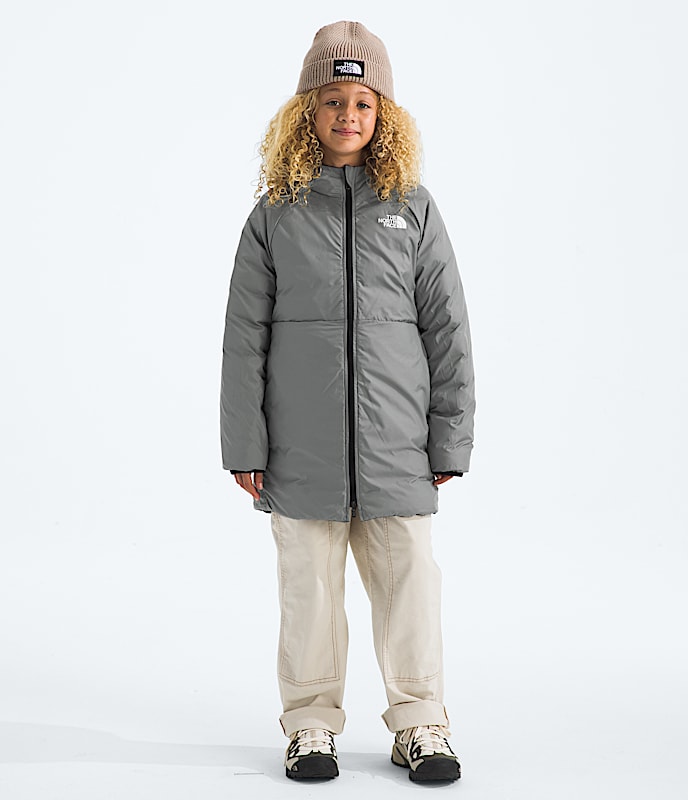 Girls Reversible Perrito Parka TNF HEROREV