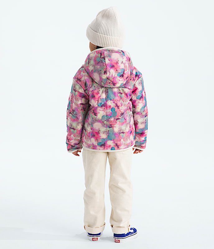 Girls Reversible Shasta FullZip Hooded JacketPrint TNF BACK