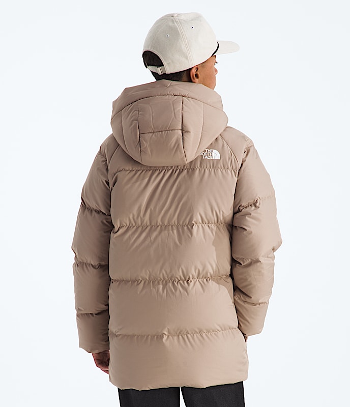 Boys’ & Girls’ North Down Fleece-Lined Short Parka