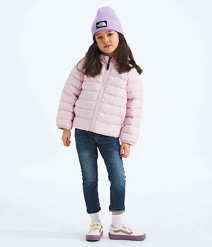 Girls’ Reversible Shasta Full-Zip Hooded Jacket