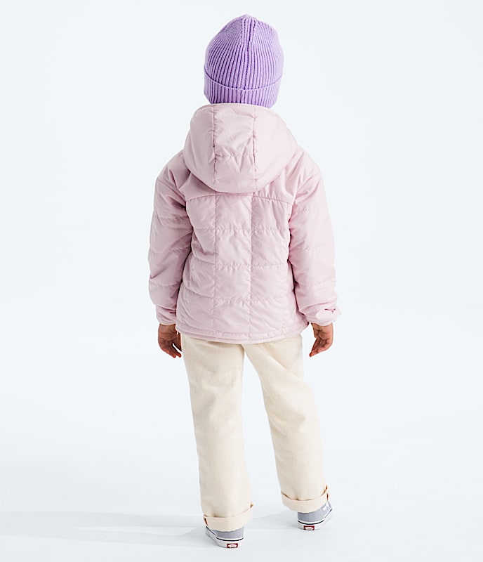 Girls Reversible Shasta FullZip Hooded Jacket TNF BACK