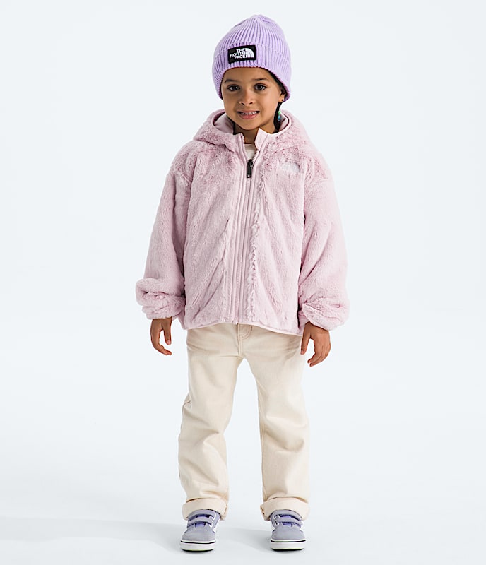 Kids Girls Reversible Shasta FullZip Hooded Jacket TNF HEROREV
