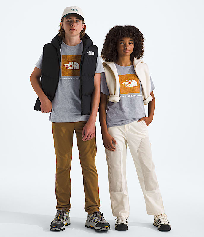 Boys  Girls Box NSE Novelty ShortSleeve TeeGraphic 2 TNF Main