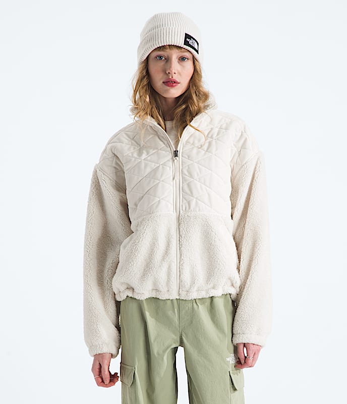 Womens Cabin Fleece FullZip TNF HERO