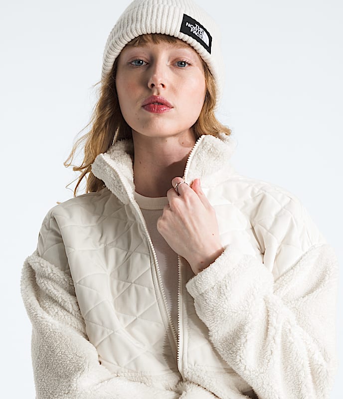 Womens Cabin Fleece FullZip TNF HERO3