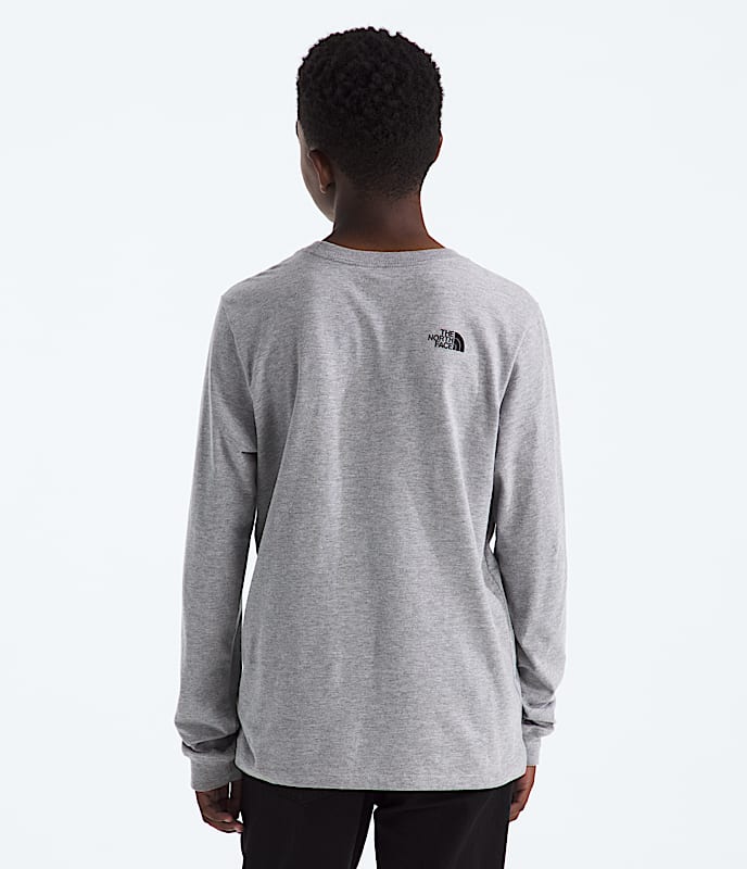 T-shirt à manches longues Evolution Half Dome pour garçons et filles - 4